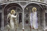 GIUSTO de  Menabuoi Annunciation painting